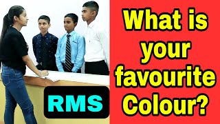 Rms interview questions #shorts | Favourite colour | Rashtriya military school | PD Classes