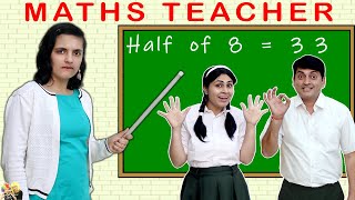 MATHS TEACHER | Comedy Types of students in Maths class | Aayu and Pihu Show