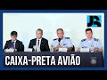 Cenipa confirma que a caixa-preta do avião que caiu em Vinhedo (SP) foi recuperada