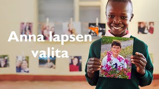 Aivan uusi tapa ryhtyä kummiksi: Anna lapsen valita