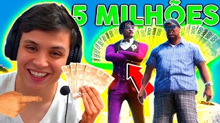 GANHEI $5 MILHÕES com BOMB@S no GTA RP 😱 (Paulinho o LOKO)