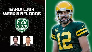 FIRST LOOK AT WEEK 8 NFL LINES I NFL WEEK 8 EARLY PICKS & BETTING ADVICE