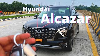 Hyundai Alcazar Signature (O) 7 Seater 1.5 Diesel AT || Review