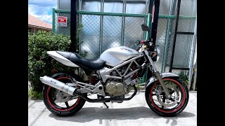 HONDA VTR250 MC33 - ホンダ VTR250 - モリワキ製フルエキゾーストマフラー、ハリケーン製セパレートハンドル 装備