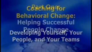 Coaching for Behavioral Change Part 1