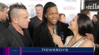 DO YOU BELIEVE?  MOVIE PREMIERE W The NEWSBOYS and Jackie Watson French Reporter