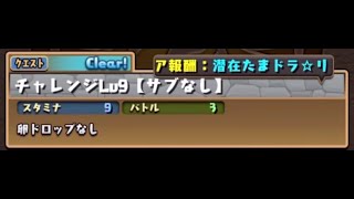 【パズドラ実況】2月のチャレ9【サブなし】