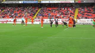 Dundee United FC - Tony Andreu - Free Kick Goal V St Mirren - 22 April 2017