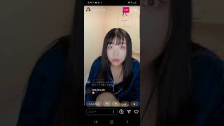 インスタLIVE パイちら ブラ見え