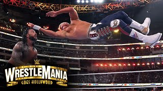 Cody Rhodes nearly defeats Roman Reigns with the Cody Cutter: WrestleMania 39 Sunday Highlights