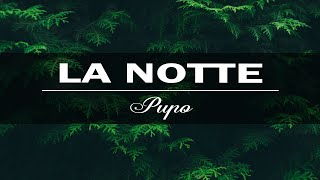 La Notte - Pupo ( Lyrics )