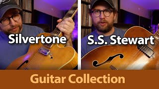 Vintage S.S. Stewart Guitar and a 1950s Silvertone Hollowbody - ActiveMelody Guitar Collection