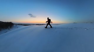 2023年3月4日　登山　佐幌岳