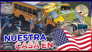 Nos compramos un Bus en 🇺🇸 y lo hacemos casa. INCREÍBLE Resultado final 😱