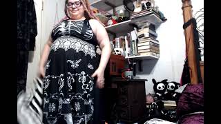 NOT SPONSORED TEMU #haul  #plussized  #gothic #tryon