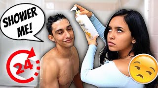 Being My Boyfriends PERSONAL ASSISTANT For 24 HOURS!! *bad idea*