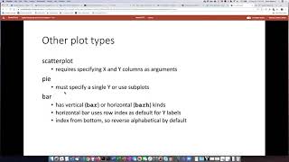 010c Other plot types from pandas DataFrames