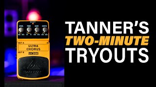 Behringer UC200 Ultra Chorus - Tanner's Two-Minute Tryouts