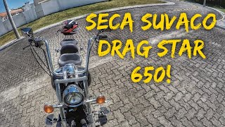 Guidão Seca Suvaco Drag Star 650 - Alemão Ride #Forçacustom