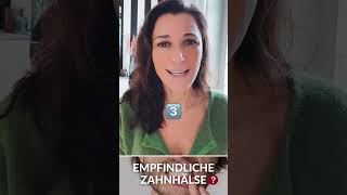 5 Anzeichen für empfindliche Zahnhälse! Hast du empfindliche Zahnhälse? | Dr. Anne Karl