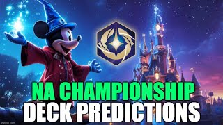 US Championship Deck Predictions | Lorcana Deck Lists | META TALK