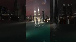 Eaton Residence  Klcc Kuala Lumpur Hotel Best Pool View Infinity Pool   #travel #panorama #landscape