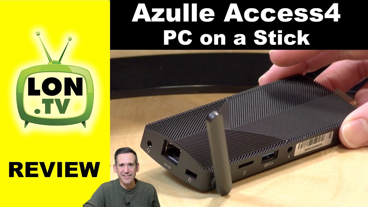 Azulle Access4 Pc On A Stick Review Youtube