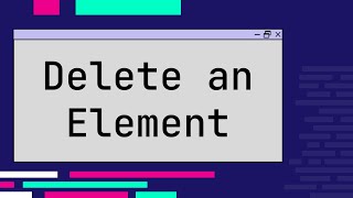 Java Program to Delete an Element from an Array | Beginner Friendly | ASMR Coding |