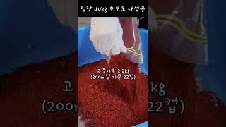 절임배추 40kg! 김장초보도 대성공하는 레시피! 시원하고 깊은맛내는 최고의 양념 황금비율~맛있다고 난리납니다!/#shorts #김장김치 #김장40kg #김장20kg