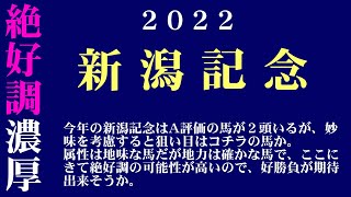 【ゼロ太郎】「新潟記念2022」出走予定馬・予想オッズ・人気馬見解