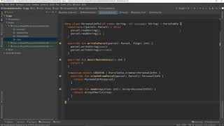 Parcelable tutorial in Kotlin