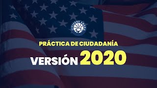 Práctica de ciudadanía americana - Versión 2020