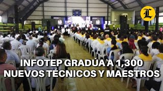 El Infotep gradúa a 1,300 nuevos técnicos y maestros