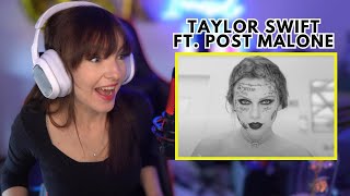 Taylor Swift - Fortnight (feat. Post Malone) (Official Music Video) | First Time Reaction
