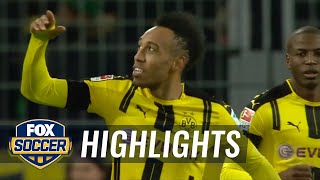 Aubameyang taps one in to put BVB in front vs. Bayern | 2016-17 Bundesliga Highlights