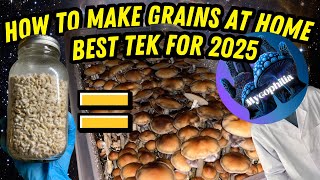 🍄 BROWN RICE TEK FULL GUIDE for Growing Mushrooms at Home in 2025, EASIEST Way to Start! 🍄