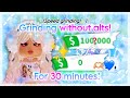 ✧˖° Grinding WITHOUT alt accounts for 30 minutes! 💙✨ | Adopt me 💞✭ |  🎀 ItsSahara♡ ༘*.ﾟ