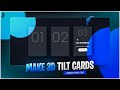 Responsive Product Card Design using Vanilla tilt.js | Parallax Tilt Effect Cards | #css #bootstrap