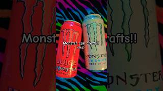 monster can crafts pt.1!! #trending #shorts #diy