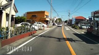 千葉県館山市 クルマで町散策 渚の駅→ちばぎん→館山病院→上真倉（尾張屋）Town stroll by car