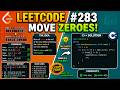 LeetCode 283 🚀 Move Zeroes Without Extra Space | C++ Explained
