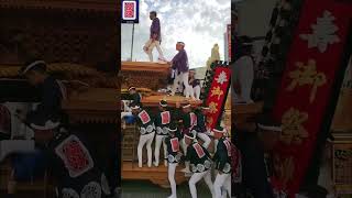 【岸和田だんじり：筋海町② 2023.9.17】(Kishiwada Danjiri Festival)-岸和田駅前