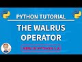 The Walrus Operator - New in Python 3.8 - Python Tutorial