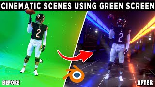 Make MIND-BLOWING Green Screen Scenes using Blender!