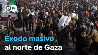 Una marea humana regresa al norte de Gaza tras el acuerdo entre Israel y Hamás