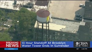 Suspect Surrenders After 13-Hour Standoff At Brooklyn Water Tower