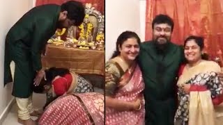 Mega Star Chiranjeevi Raksha Bandhan Celebrations With His Lovely Sisters | Very Emotional