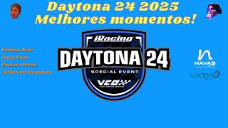 iRacing - Resumão gigantesco da Daytona 24 2025! (Leiam os timestamps para entender a corrida!)