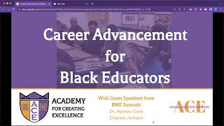 Career Advancement Workshop for Black Educators | Unlocking Keys to Success