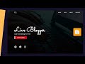 How To Add A Custom Homepage To Your Blogger Website - Live Blogger
